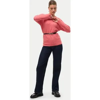 Dámský svetr Vero Moda Svetr Doffy 10201022 Růžová Regular Fit L