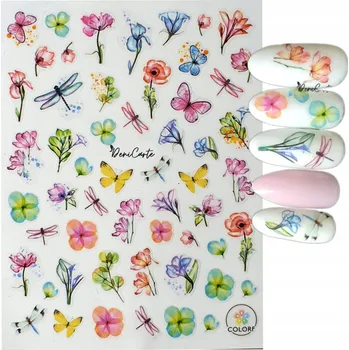 samolepka SAMOLEPKY NA NEHTY SAMOLEPICÍ PRO ZDOBENÍ