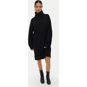 Dámské šaty Vero Moda Úpletové šaty Aquarius 10331900 Černá Regular Fit M