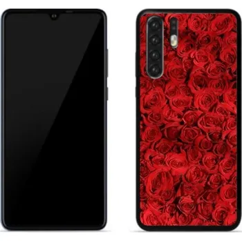 Pouzdro na mobilní telefon Gelový kryt mmCase na mobil Huawei P30 Pro - růže