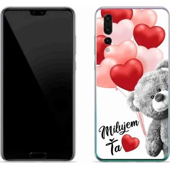 Pouzdro na mobilní telefon Gelový obal mmCase na mobil Huawei P20 Pro - milujem Ťa sk