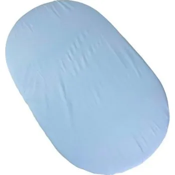 Prostěradlo Mimiko prostěradlo na oválnou matraci - Modré