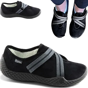 Dámská zdravotní obuv Dámské Boty Papuče Ortopedické Na Suchý Zip Dr Orto 434D01 Zdravotní Teplé 38