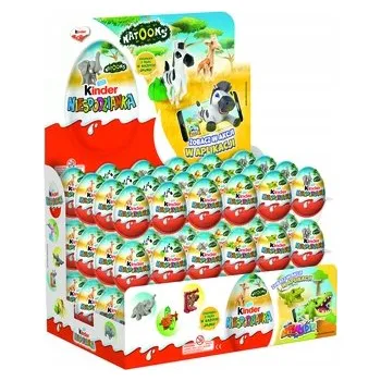 Čokoláda Kinder Surprise vajíčko Natoons série: Dinosauři prehistorie 20g