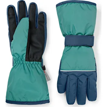 Rukavice 710693 - Tchibo - Dětské lyžařské a zimní rukavice - pro kluky - vel. 146/152 - barva: modrá