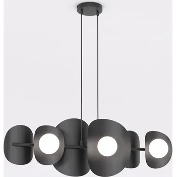 Emibig ELEMENTI 6 BLACK Závěsné/stropní svítidlo Černé G9 8W MAX LED Bílé