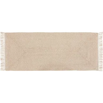 Koberec KOBEREC DO LOŽNICE, KVĚTINOVÝ VZOR, 200 x 80 CM, BAVLNĚNÝ, ATMOSPHERA