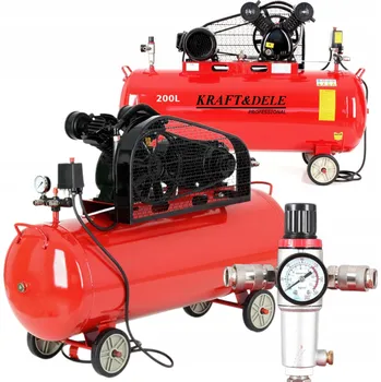 Kompresor Olejový kompresor Kraft&Dele KD1473 200 l, 8 bar