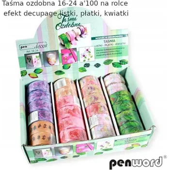 Obraz OZDOBNÁ PÁSKA pro dekorace 16-24 DECOUPAGE Efekt Lístky/Okvětní lístky/Květiny