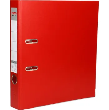 Kancelářský Šanon na Dokumenty A4 5 cm ČERVENÝ Barva Herlitz