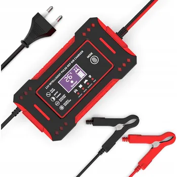 Nabíječka autobaterie AUTOMATICKÁ NABÍJEČKA AKUMULÁTORŮ 12V 6A AUTOMATICKÁ S DESULFATACÍ
