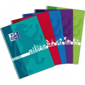 Sešit Sešit A5 s mřížkou Sada školních sešitů S PODPISEM CHEMIE Oxford 60 listů