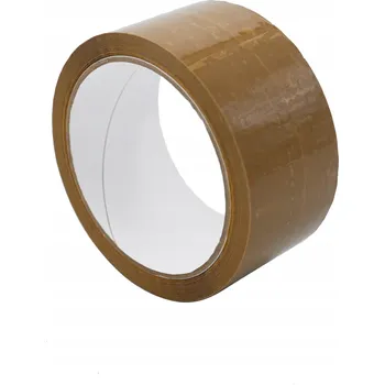 Balicí páska Dalpo hnědá, šířka 48 mm, délka 66 m, 1 ks