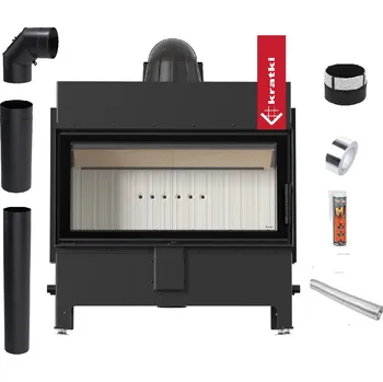 Krbová vložka KRBOVÁ VLOŽKA LUCY 16 kW OCELOVÁ TEPLOVZDUŠNÁ EKODESIGN SADA