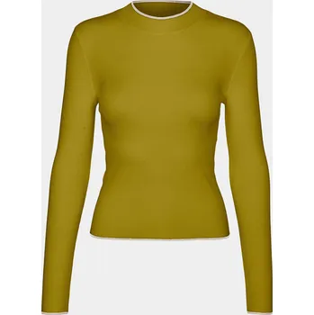 Dámský svetr Vero Moda dámský svetr žlutý klasický do pasu velikost XL