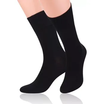 Pánské ponožky Pánské merino ponožky Bruno - 44-46 / černá