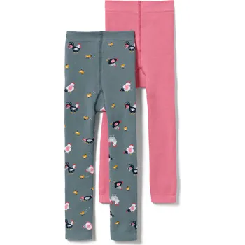 Dětská móda 666093 - Tchibo - Dětské termolegíny - vel. 134/140 - barva: zelená