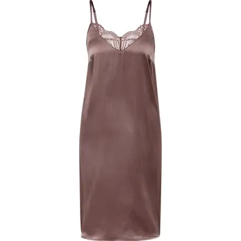 Dámský župan 709860 - Tchibo - Negližé z čistého hedvábí - pro ženy - vel. 36 - barva: hnědá