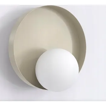 Nástěnné svítidlo Emibig KIDO K1 MOKKA Nástěnné svítidlo Mocha G9 8W MAX LED Bílé