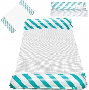 Matrace nafukovací plážová vodní houpací síť lehátko křeslo pro plavání bazénu