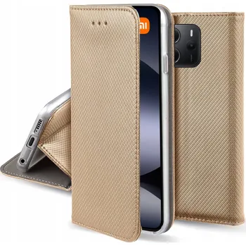 Pouzdro na mobilní telefon Flipové pouzdro Hero Case pro Xiaomi Redmi Note 14 zlaté