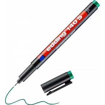 Foliopis Trvalý Na Hladké Povrchy LINER Zelený 0,3mm Edding