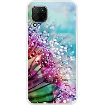Pouzdro na mobilní telefon Gelový kryt mmCase na mobil Huawei P40 Lite - barevné květy