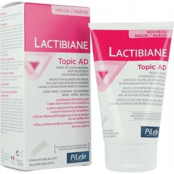 Bylinná léčivá mast Zjemňující balzám Pileje Lactibiane Topic AD 125 ml