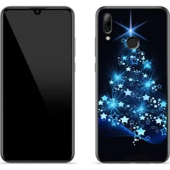 Pouzdro na mobilní telefon Gelový kryt mmCase na mobil Huawei P Smart (2019) - vánoční stromek