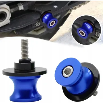 Rolny Na Kyvku Zelené M6 x1.00 Slidery pro motocykly, pro zvedání motocyklu