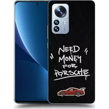 Pouzdro na mobilní telefon Picasee silikonový průhledný obal pro Xiaomi 12 Pro - Dark Racer