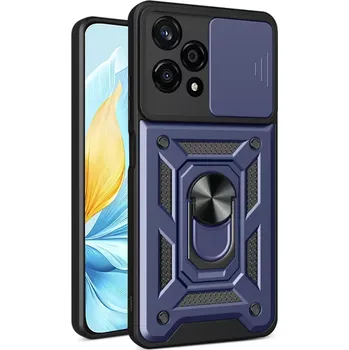 Pouzdro na mobilní telefon Kryt Honor 200 Lite Techsuit CamShield Pro modrý