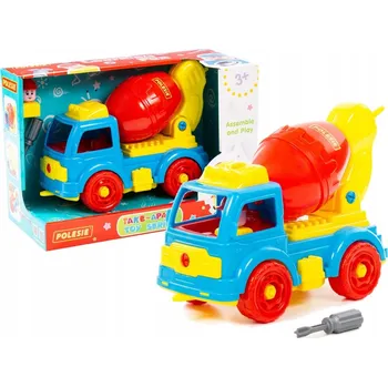 ostatní stavebnice Míchačka na beton NA ŠROUBOVÁNÍ A SESTAVENÍ STAVEBNICE DIY Stavebnice pro kutily