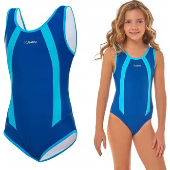 Dívčí plavky Zagano plavky jednodílné velikost 116