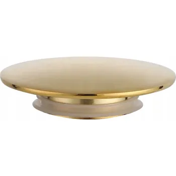 Zátka do vany, korková, pro volně stojící vany Zlatá Barva Lesklá