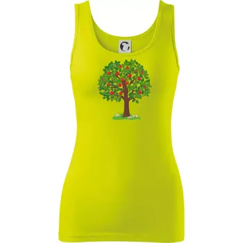 Obrázek Jablko nepadá daleko od stromu - Dámské tílko - S ( Limetková )