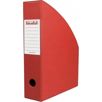 Archivační box Biurfol se zkosenou stranou, červený