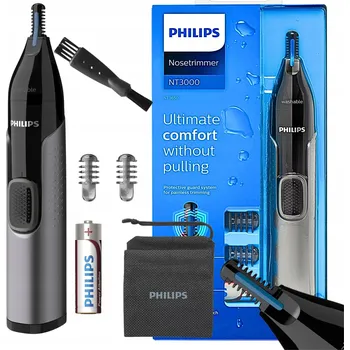 Strojek na vlasy Zastřihovač Philips trymer do nosa uszu brwii