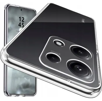 Pouzdro na mobilní telefon Zadní Kryt BBE CASE pro Xiaomi Redmi Note 14S průhledné