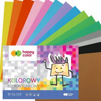 Blok na kreslení A4 Happy Color