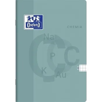 Sešit Sešit A5 s mřížkou Oxford, 60 listů, chemie - tematický