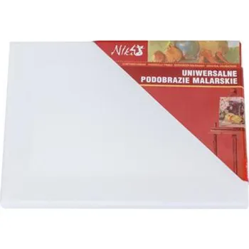 Textilie Malířské bavlněné MALÍŘSKÉ PLÁTNO o rozměrech 50x80 cm pro malování BARVAMI