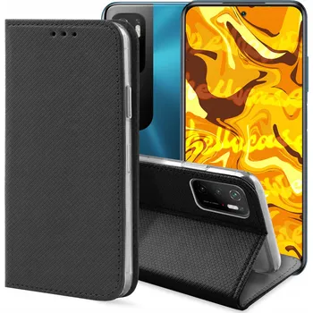 Pouzdro na mobilní telefon Pouzdro s klopou Hello Case pro Xiaomi POCO M3 Pro 5G, černé