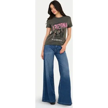 ONLY T-Shirt Lucy 15215721 Šedá Regular Fit S