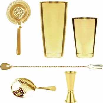 Shaker BarEQ | Barmanská sestava, barva zlatá