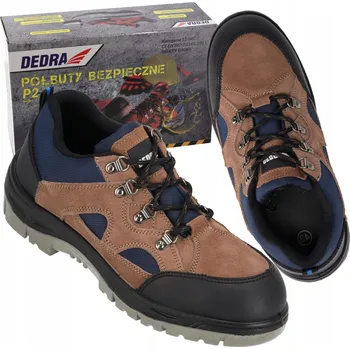 Pracovní obuv PRACOVNÍ BOTY POLOBOTKY BEZPEČNOSTNÍ BOZP P2 SEMIŠOVÉ S2 VEL. 42 SRC DEDRA