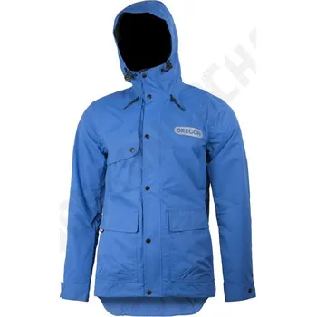 Pánská casual bunda Bunda do deště modrá Oregon (295452) (Pracovní lesnická bunda do deště Oregon. Ochrana proti větru, nepromokavá, udrží Vás v teple a odolná proti působení oleje a paliva.)