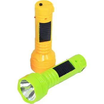 Svítilna Solární nabíjecí LED bateriová svítilna vícebarevná