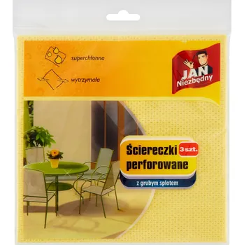 Utěrka PERFOROVANÉ UBROUSKY na Úklid Domácnosti 3ks Jan Niezbędny