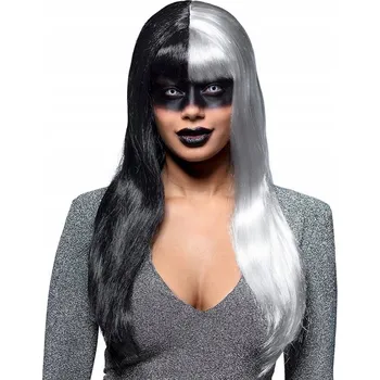 Karnevalová paruka Boland paruka dlouhé vlasy černá